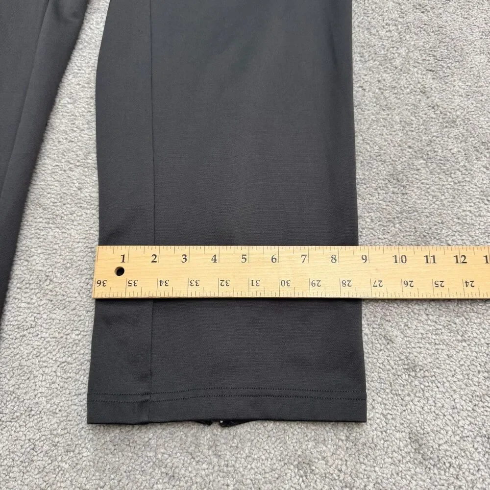 Nike Dri-Fit Squad 14 Sideline Training Track Pants Mens Medium Black Ankle Zip